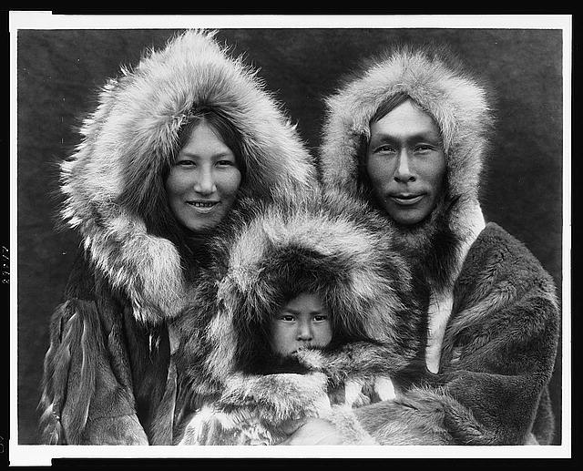 A family group--Noatak, 1929 (Library of Congress)