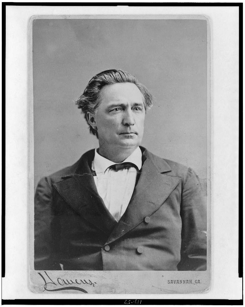 [Alfred H. Colquitt, head-and-shoulders portrait, facing right], 1866 (Library of Congress)