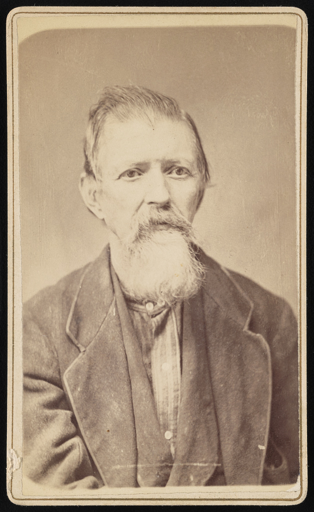 [Amos Hoffman, head-and-shoulders portrait, facing slightly right], 1880 (Library of Congress)