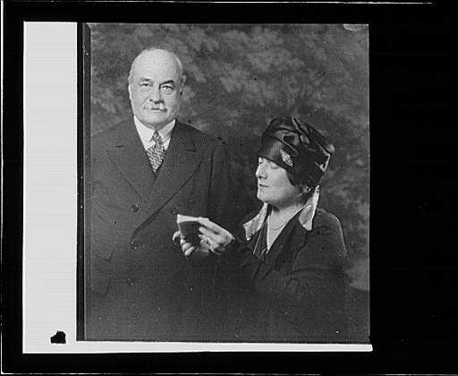 An unidentified couple, 1896 (Library of Congress)