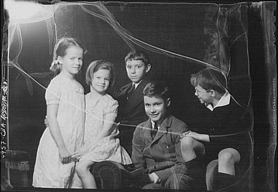 Babbott children, 1929 (Library of Congress)
