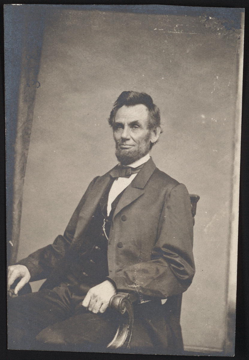 [Brady Photograph of Lincoln.], 1864 (Library of Congress)
