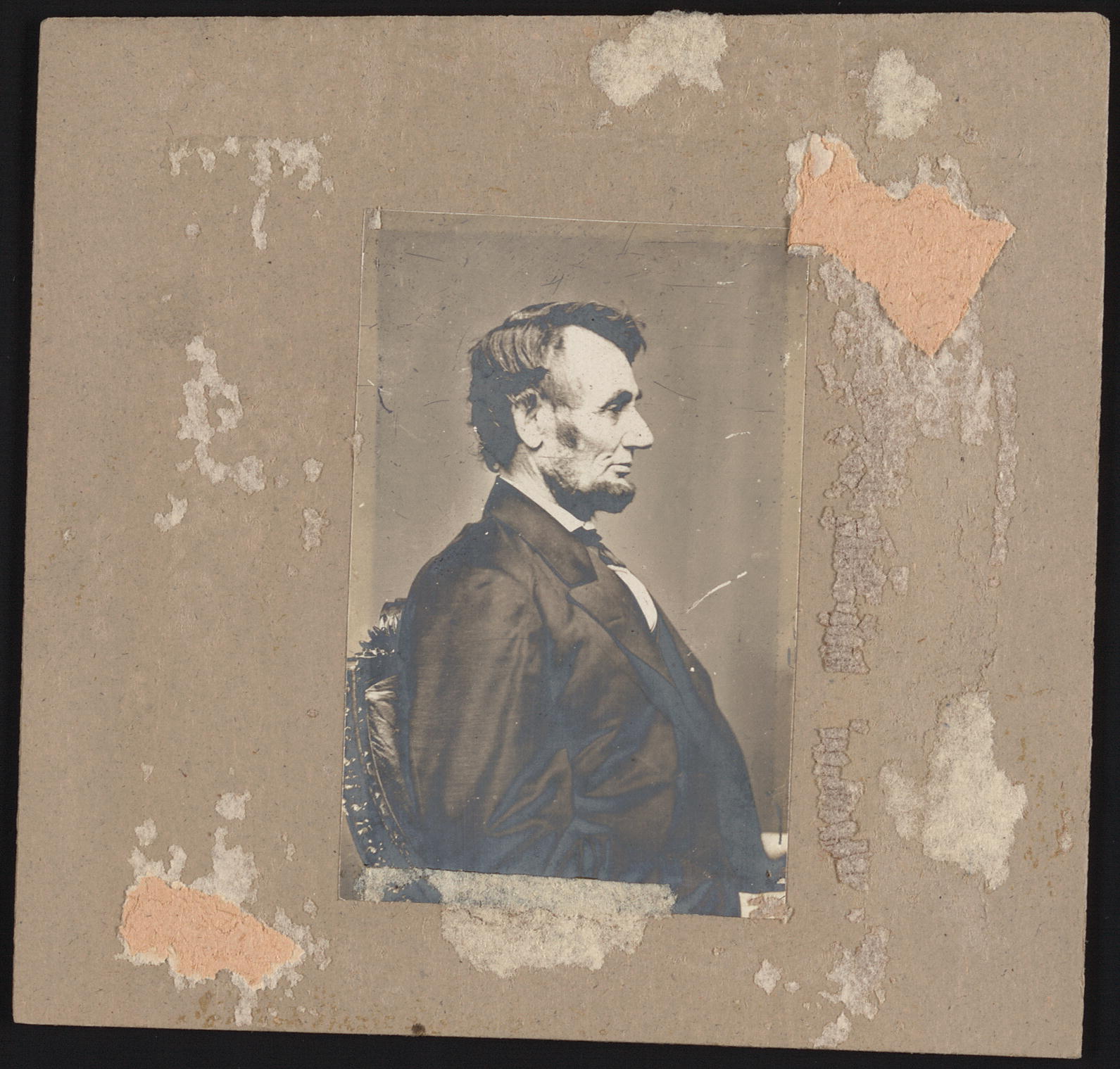 [Brady profile photograph of Lincoln.], 1864 (Library of Congress)