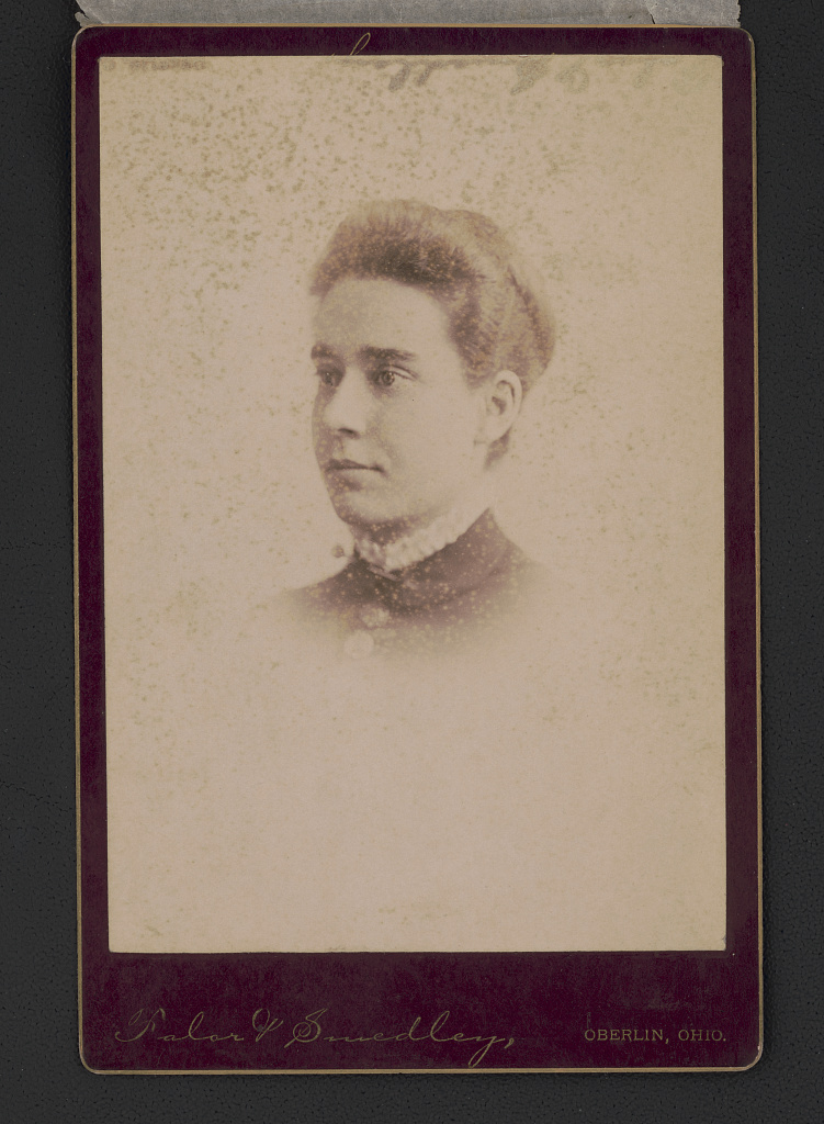 [Bust portrait of Anna J. Cooper], 1887 (Library of Congress)