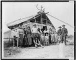 Chief Thomas and family, 1897 (Library of Congress)
