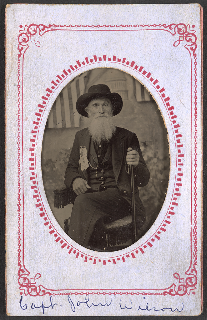 [Civil War veteran John Wilson], 1885 (Library of Congress)