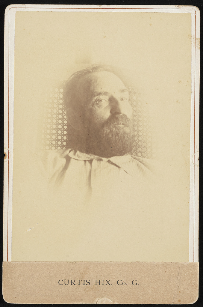 [Civil War veteran Private Curtis Hix of Co. G, 2nd New Hampshire Infantry Regiment], 1890 (Library of Congress)