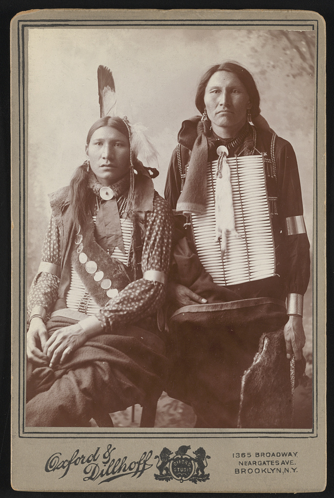 Conquering Bear and White Coyote, 1902 (Library of Congress)