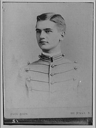 Copy photograph of military cadet, 1920 (Library of Congress)