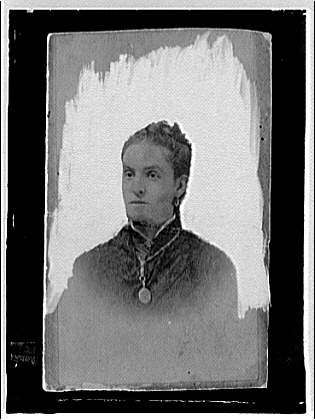 Copy photograph of woman, 1920 (Library of Congress)