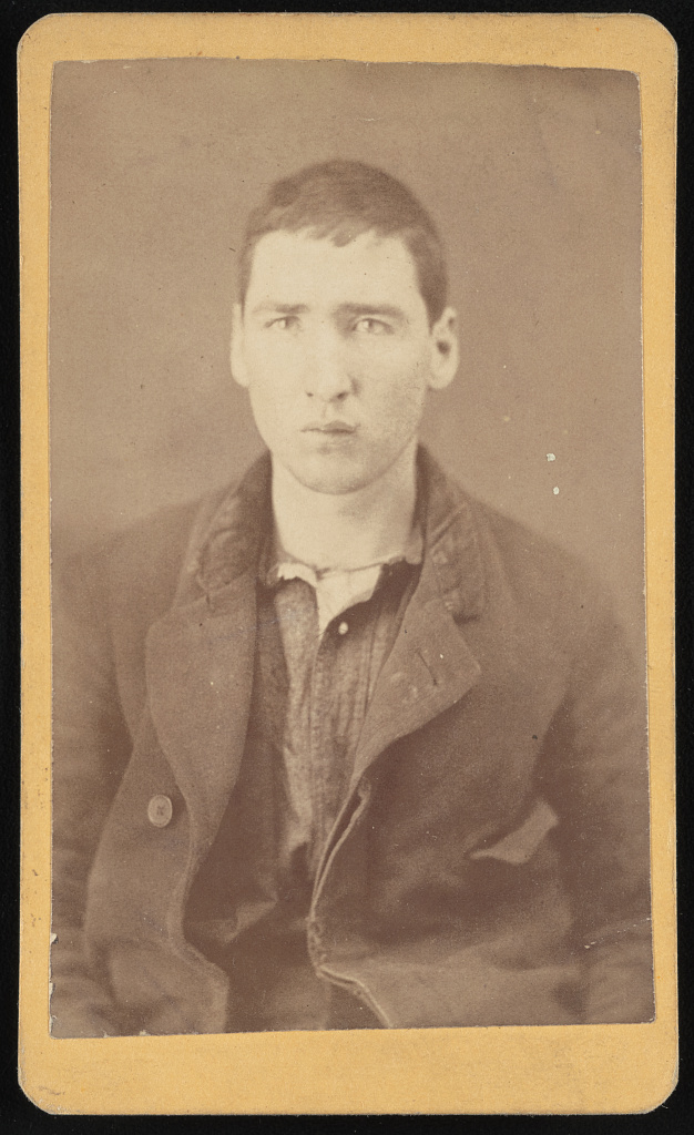 [Dan Dailey, half-length portrait, facing front], 1865 (Library of Congress)
