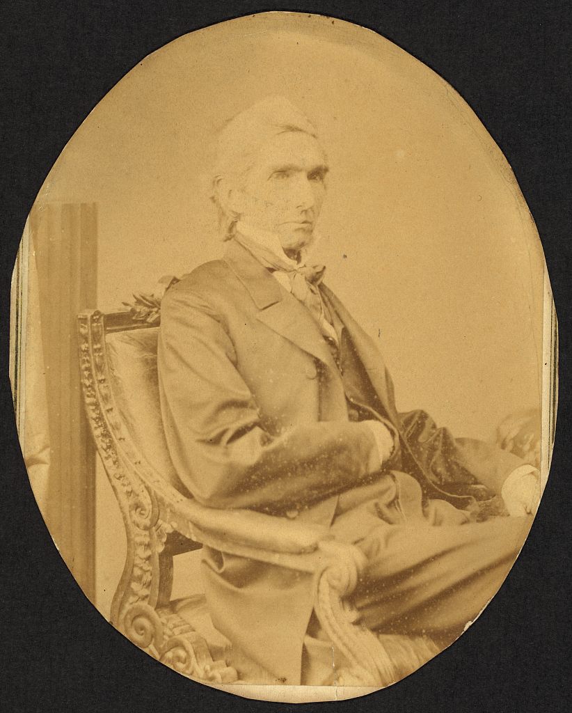 [Daniel Haymond Polsley, former Republican congressman from West Virginia, half-length portrait, seated, facing right], 1875 (Library of Congress)