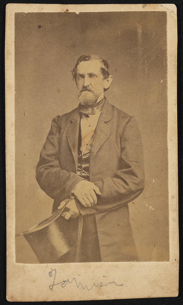 [David Flavel Jamison, president of the Secession Convention and South Carolina Secretary of War], 1860 (Library of Congress)