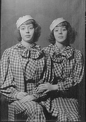 Diebold twins, 1934 (Library of Congress)