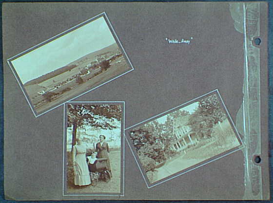 Early years, with images of family, self portraits, landscapes and architectural interiors. While away, 1912 (Library of Congress)