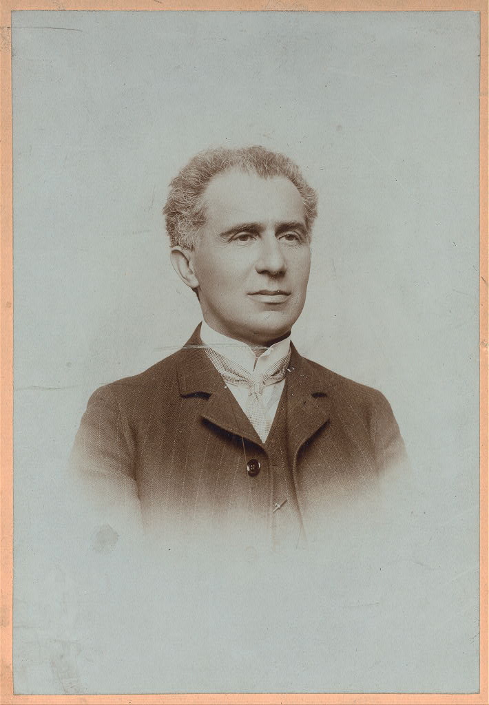 Emile Berliner, bust portrait, facing slightly right, 1871 (Library of Congress)