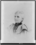 [Emmeline B. Wells, head-and-shoulders portrait, facing left], 1890 (Library of Congress)