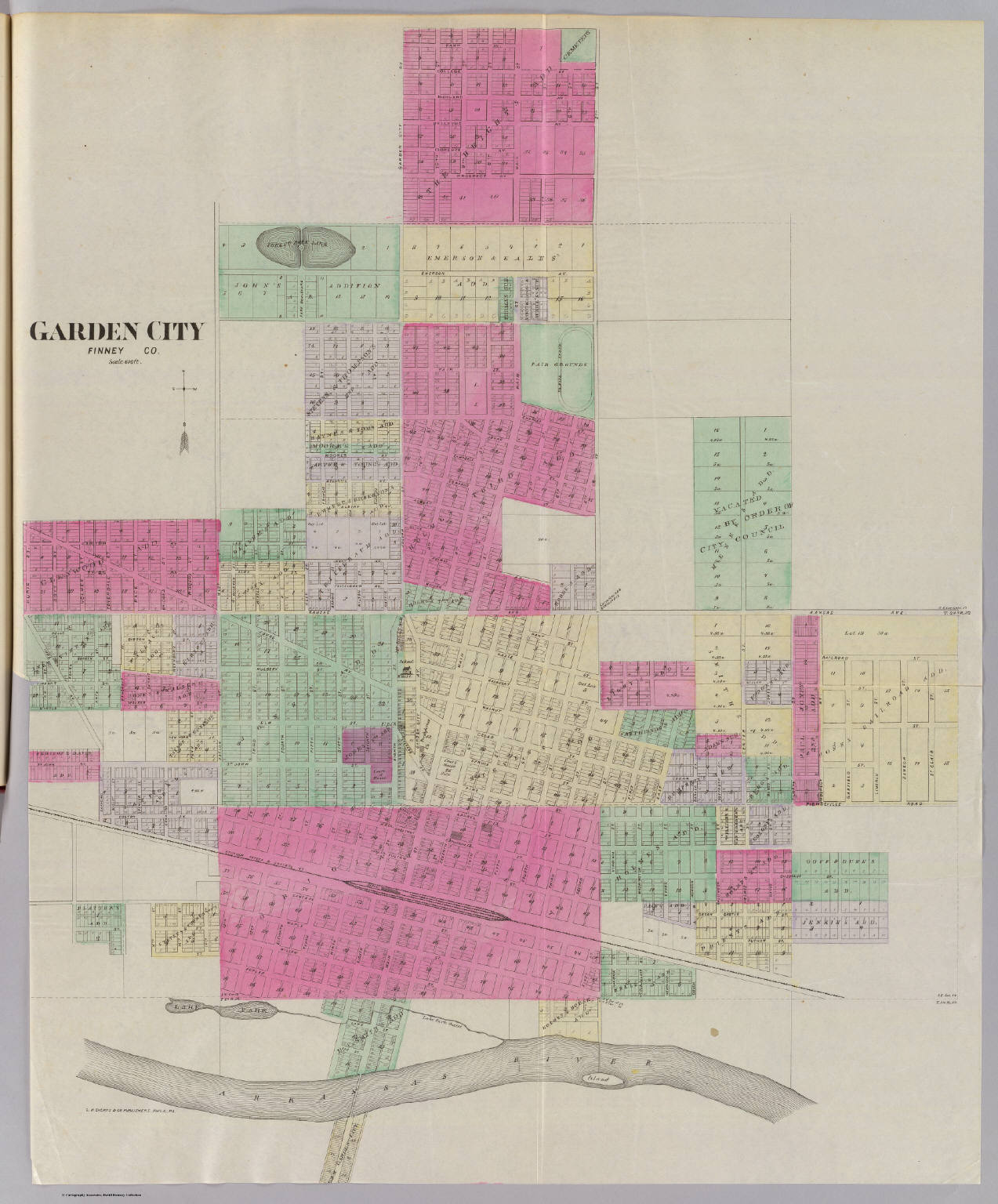 Garden City, Finney Co. L.H. Everts & Co., publishers, Phila., Pa., (1887) (Civil War), 1887 (Internet Archive)
