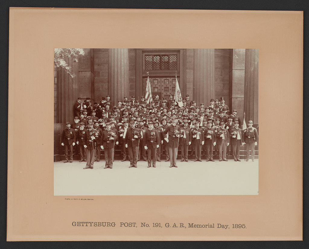 Gettysburg Post, no. 191, G.A.R., Memorial Day, 1895, 1895 (Library of Congress)