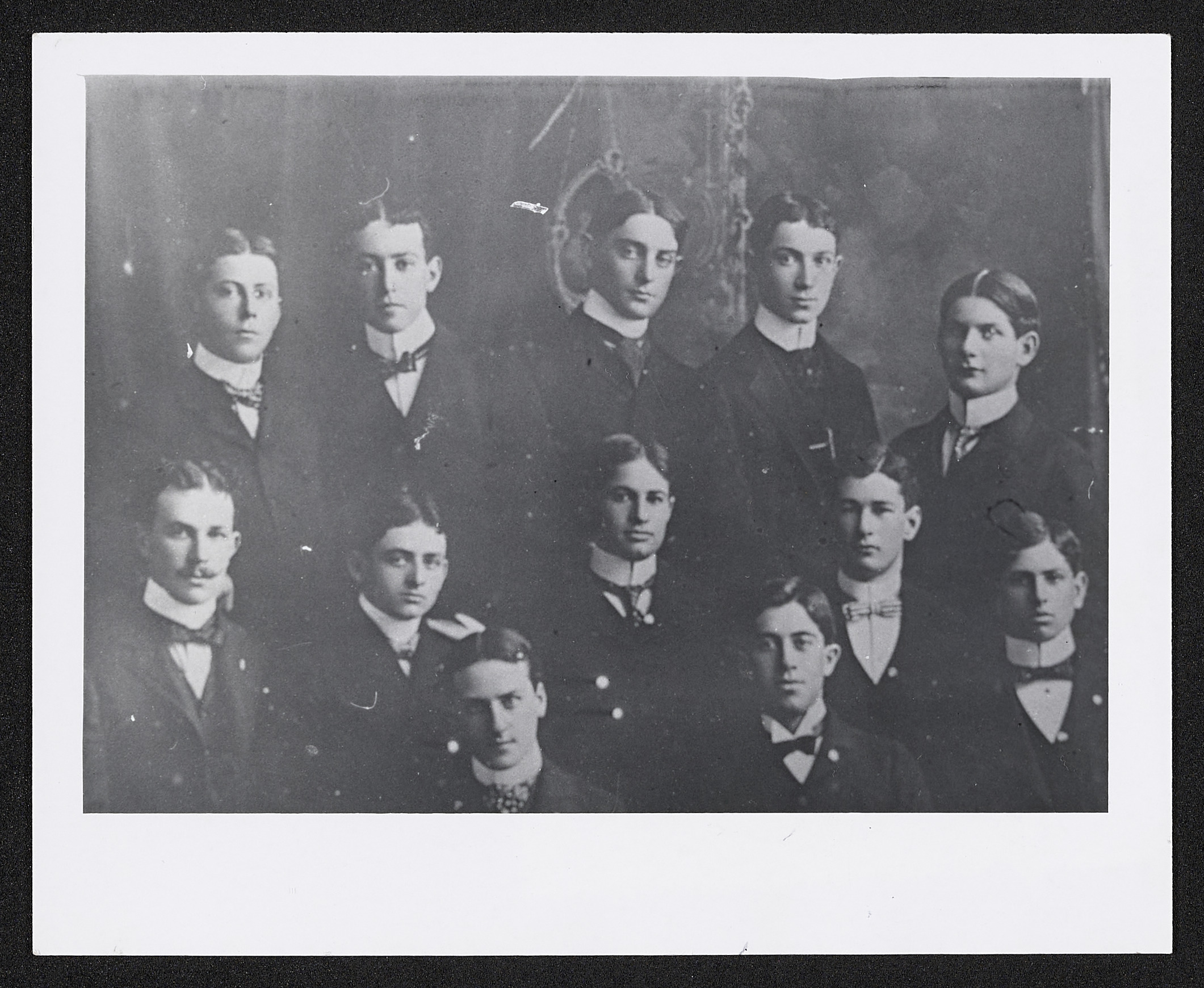 Group portrait, Jewish Young Men's Club, circa 1895, 1895 (Internet Archive)