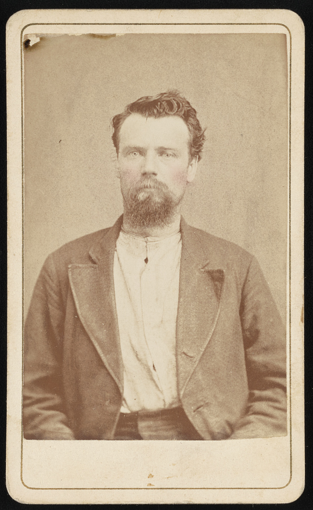 [Henry Dittman, half-length portrait, facing front], 1865 (Library of Congress)