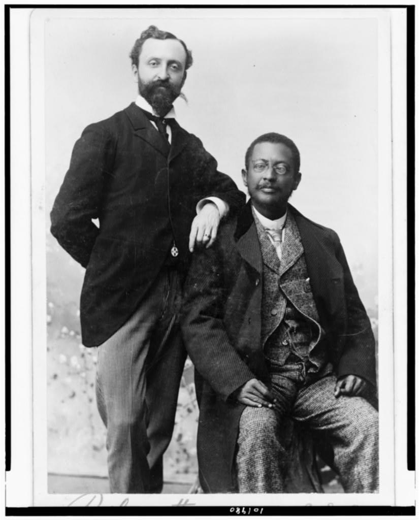 Hon. William E. Rothery, Philadelphia, Pa., & Hon. Alfred B. King. Clay - Ashland, Monrovia, Liberia, Liberian Commissioners to the Columbian Exposition, Chicago, Ill., 1893, 1893 (Library of Congress)