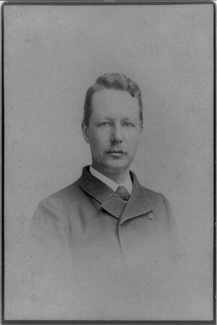[James Edward Benedict, head-and-shoulders portrait, facing front], 1885 (Library of Congress)