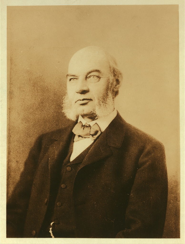 James J. Storrow, half-length portrait, facing left, 1871 (Library of Congress)