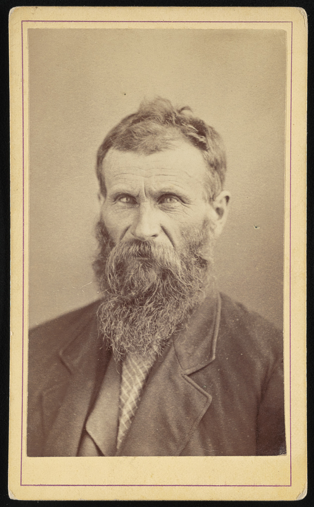 [John Davis, head-and-shoulders portrait, facing slightly left], 1880 (Library of Congress)
