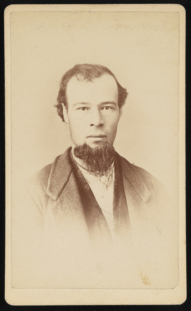 [John Dunbaugh, head-and-shoulders portrait, facing front], 1877 (Library of Congress)
