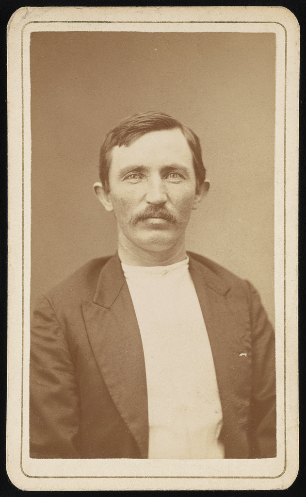 [John Henley, head-and-shoulders portrait, facing front], 1865 (Library of Congress)
