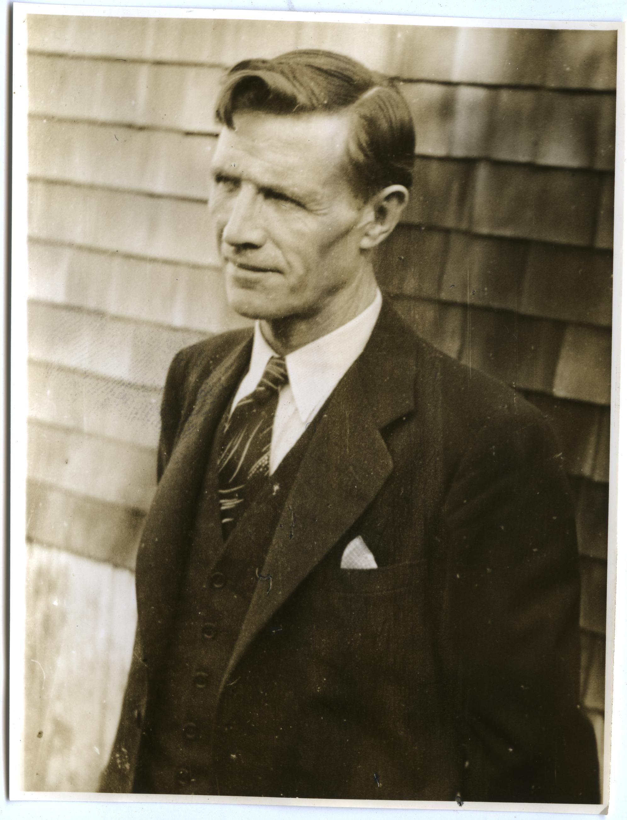 John Olafson, portrait, photograph, 1938 (Loc)