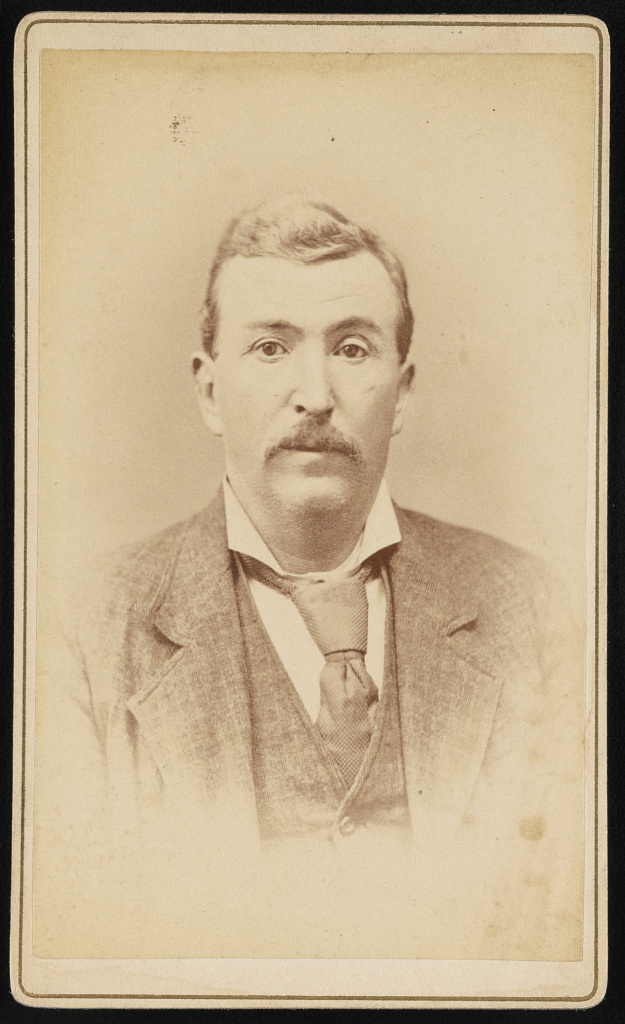 [Jonathan Davis, head-and-shoulders portrait, facing front], 1879 (Library of Congress)
