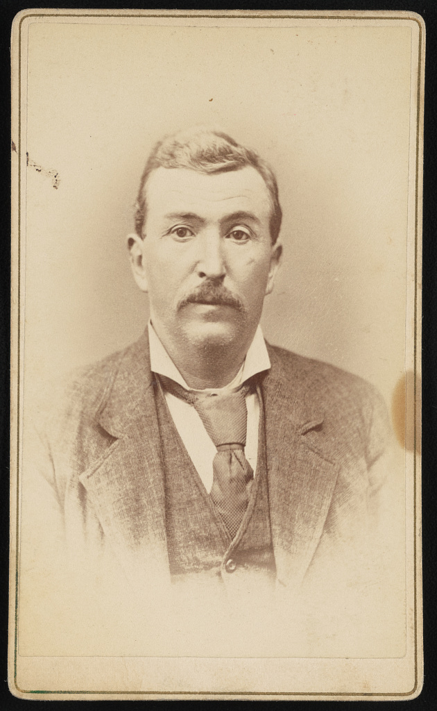 [Jonathan Davis, head-and-shoulders portrait, facing front], 1879 (Library of Congress)