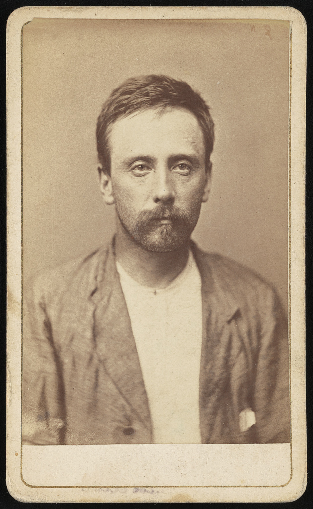 [Joseph Githens, head-and-shoulders portrait, facing front], 1865 (Library of Congress)