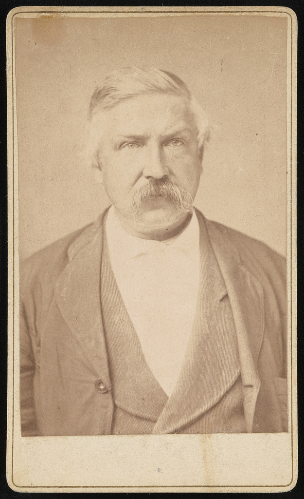 [Joseph Hargate, head-and-shoulders portrait, facing front], 1878 (Library of Congress)