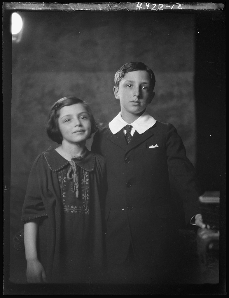 Leventritt children, 1924 (Library of Congress)