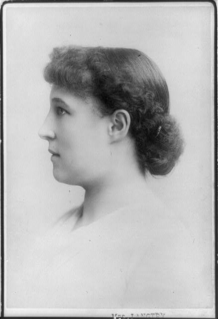 [Lillie Langtry, head-and-shoulders portrait, left profile], 1887 (Library of Congress)