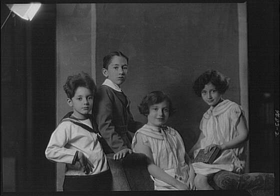 Loewery children, 1925 (Library of Congress)