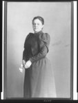 [Mabel Osgood Wright, three-quarter-length portrait, standing, facing left], 1890 (Library of Congress)