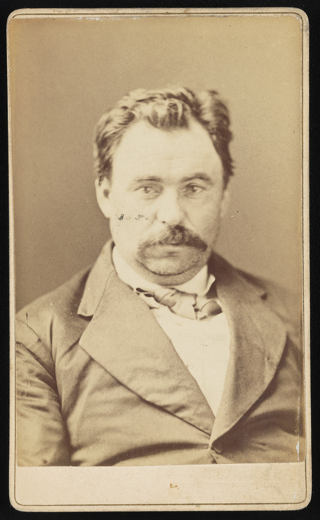 [Michael Cunningham, head-and-shoulders portrait, facing front], 1865 (Library of Congress)