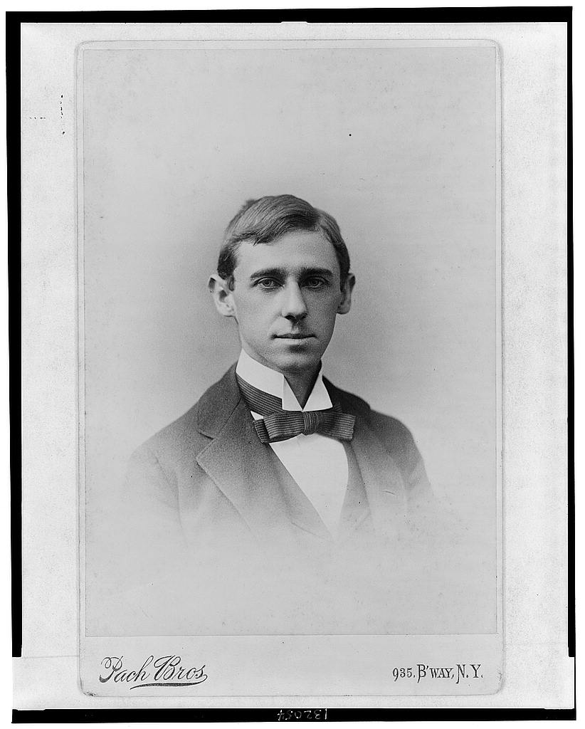 [Norman Hapgood, head-and-shoulders portrait, facing front], 1890 (Library of Congress)