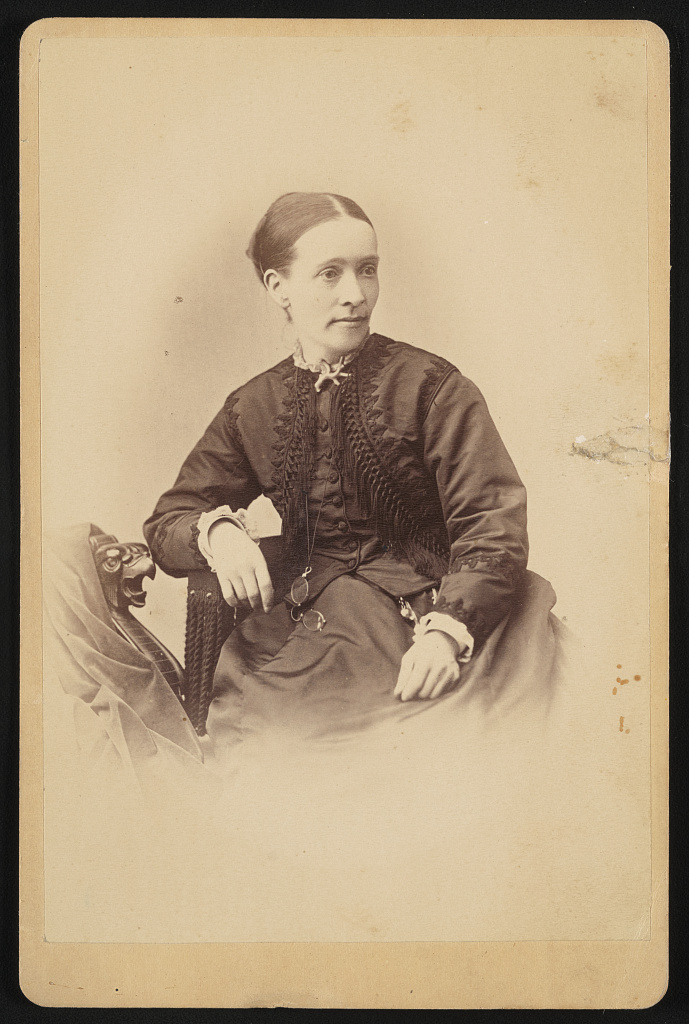 [Nurse Mary Jane Safford, the "Cairo Angel"], 1874 (Library of Congress)