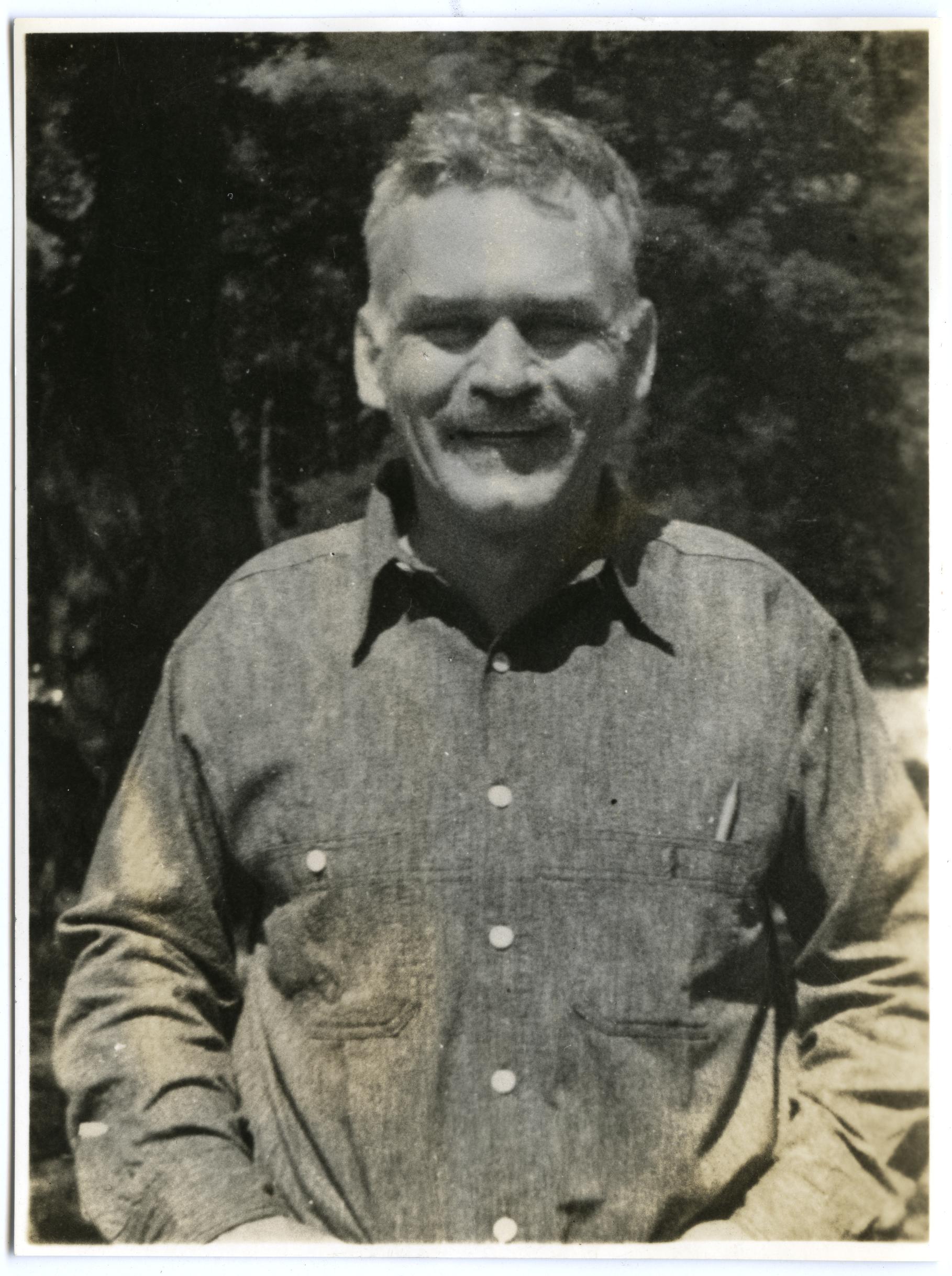 Pablo Ruthling, portrait, photograph, 1939 (Loc)