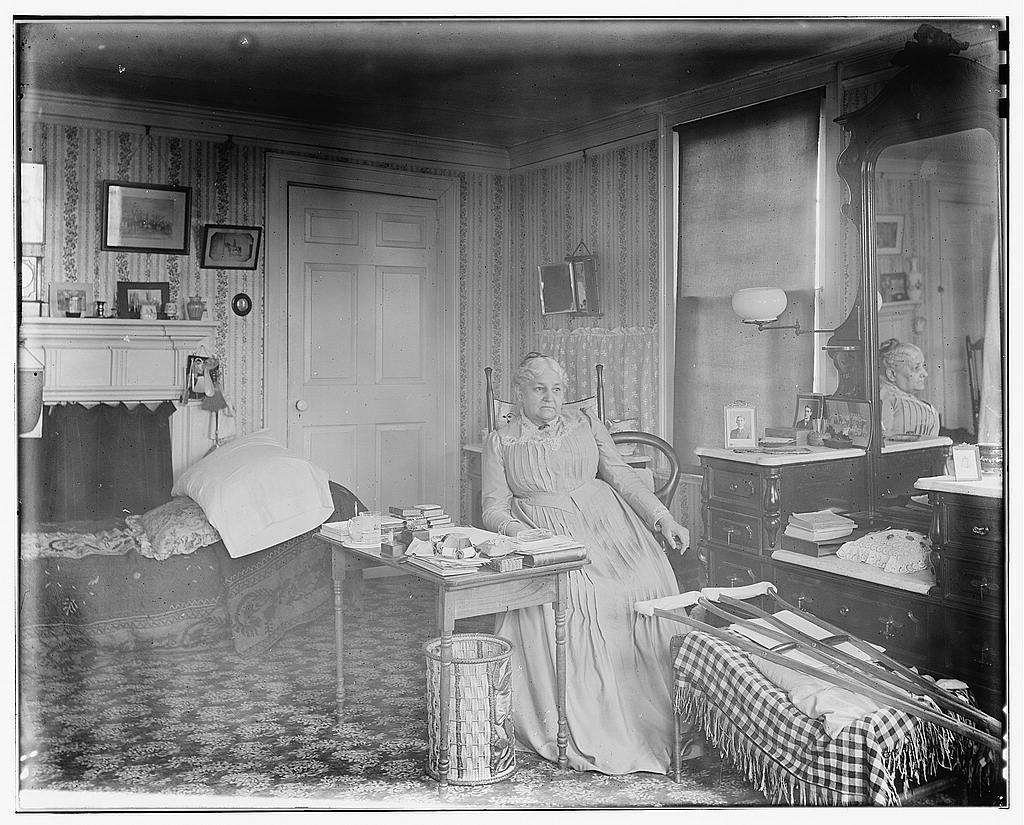[Portrait of an elderly woman], 1890 (Library of Congress)