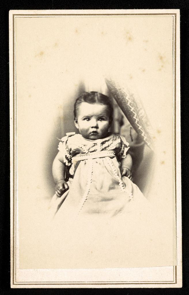 [Portrait of an infant], 1866 (Library of Congress)
