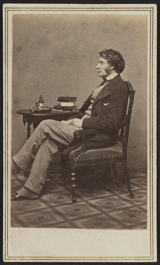 [Portrait of Charles Sumner], 1862 (Library of Congress)