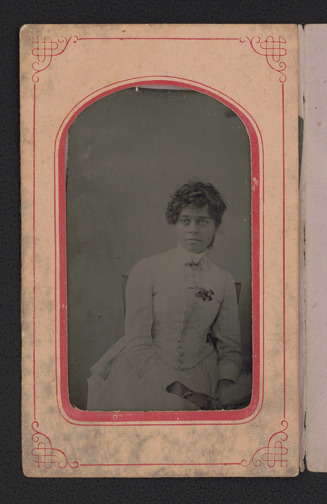 [Portrait of educator Clarissa M. Thompson], 1872 (Library of Congress)