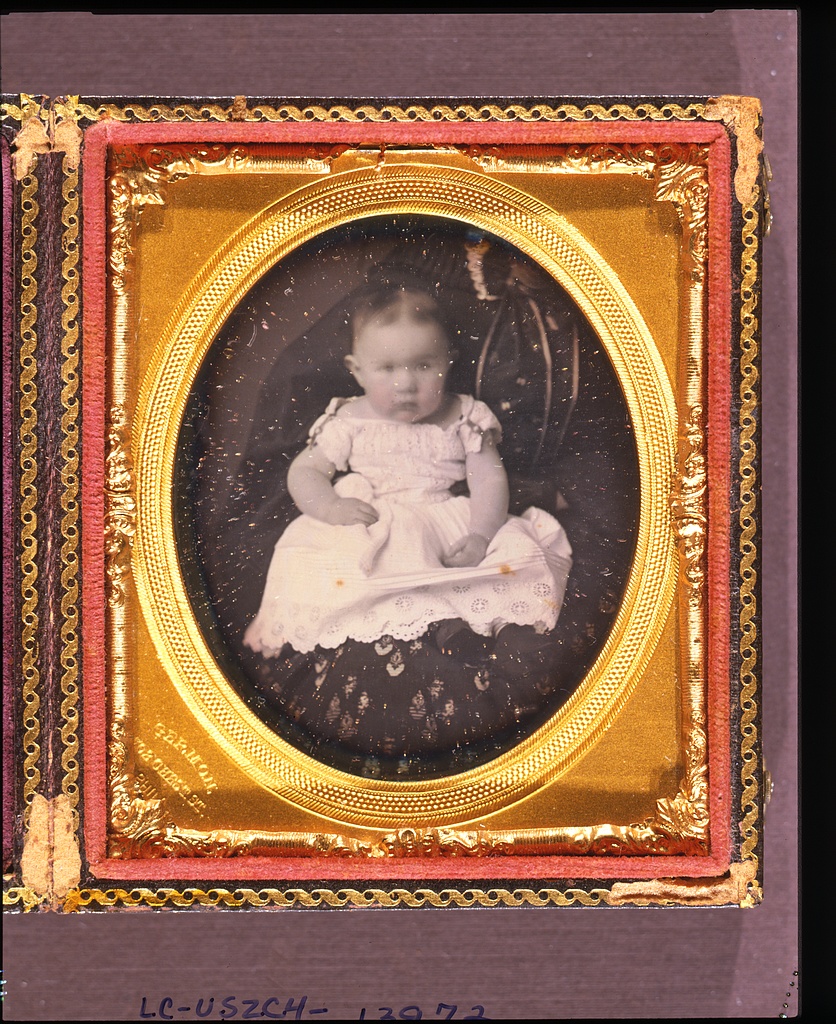 [Portrait of Mamie D. Lee], 1860 (Library of Congress)