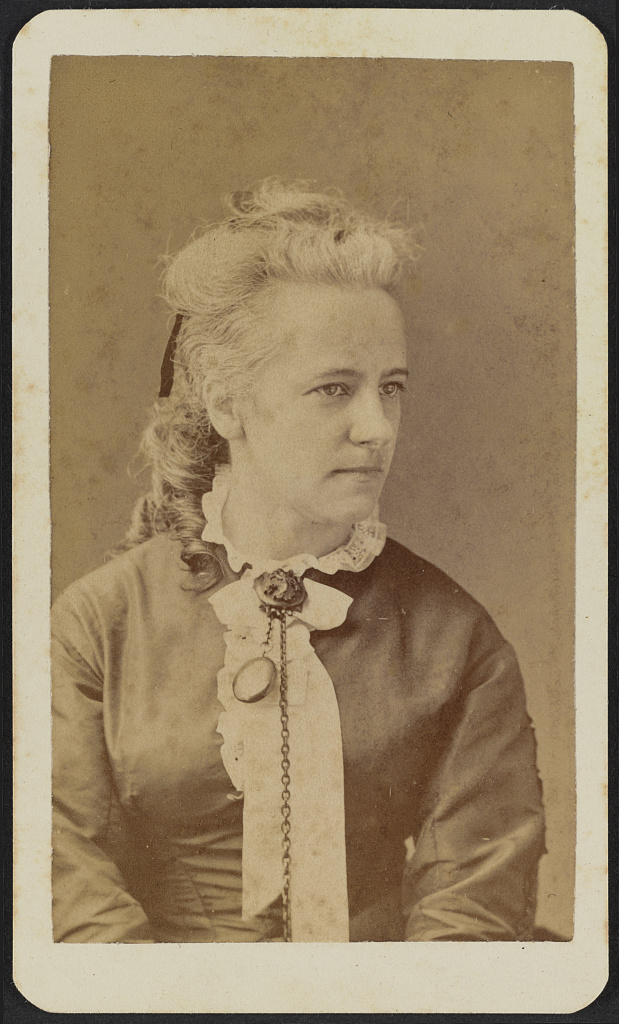 [Portrait of Miss Thiele], 1865 (Library of Congress)